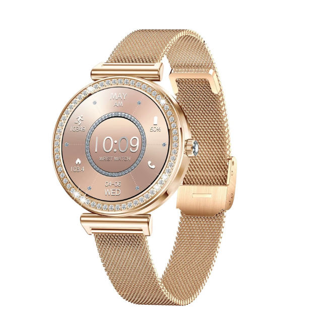 Women's Smart Watch – Magnetic Charging, Call & Sports Tracker