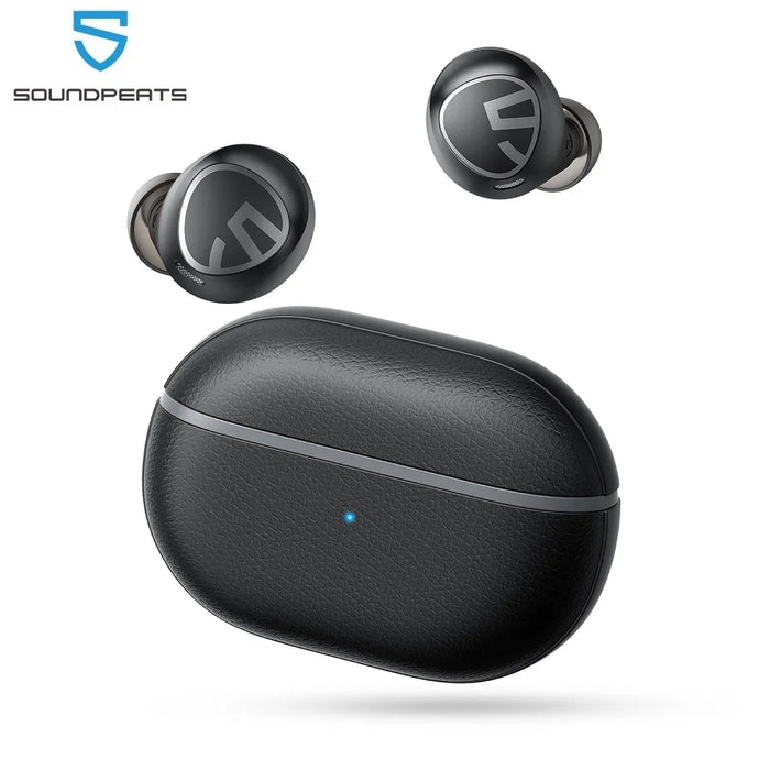 Wireless Bluetooth earbuds with USB-C charging, ergonomic fit, and IPX5 water resistance