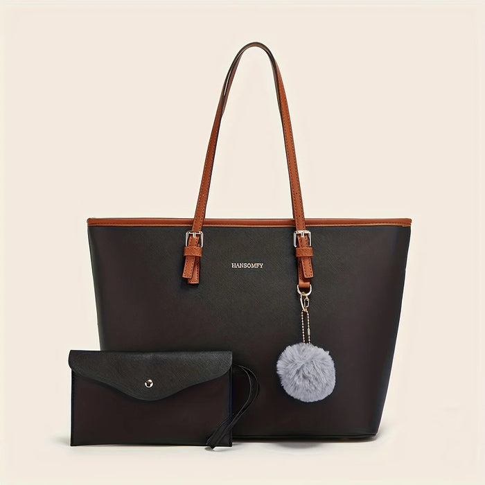 Fashion embossed PU leather tote handbag with spacious design and durable nylon lining, perfect for seasonal outfits.