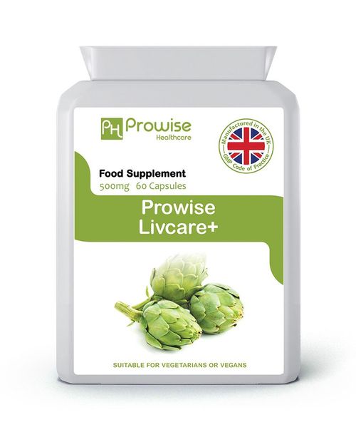 Bottle of 500mg Apple Cider Vinegar Capsules by Prowise for Liver and Gallbladder Detox Support