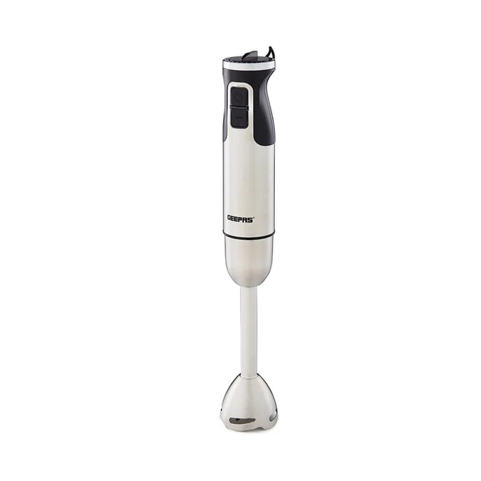 Geepas 800W Stainless Steel Hand Blender with Turbo and Variable Speed