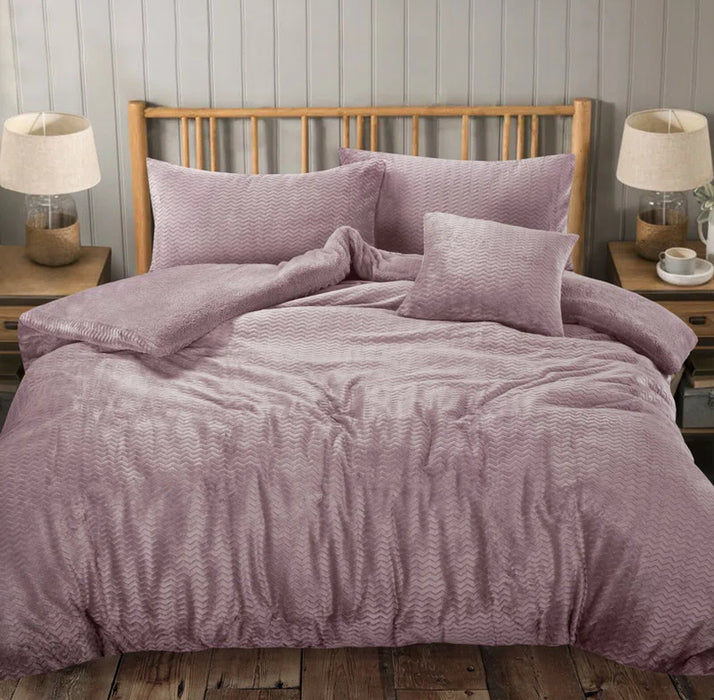Geometric Shapes Duvet Cover Set – Soft and Warm Winter Bedding