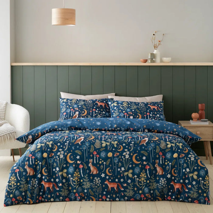 Enchanted Twilight Animals Duvet Cover Set
