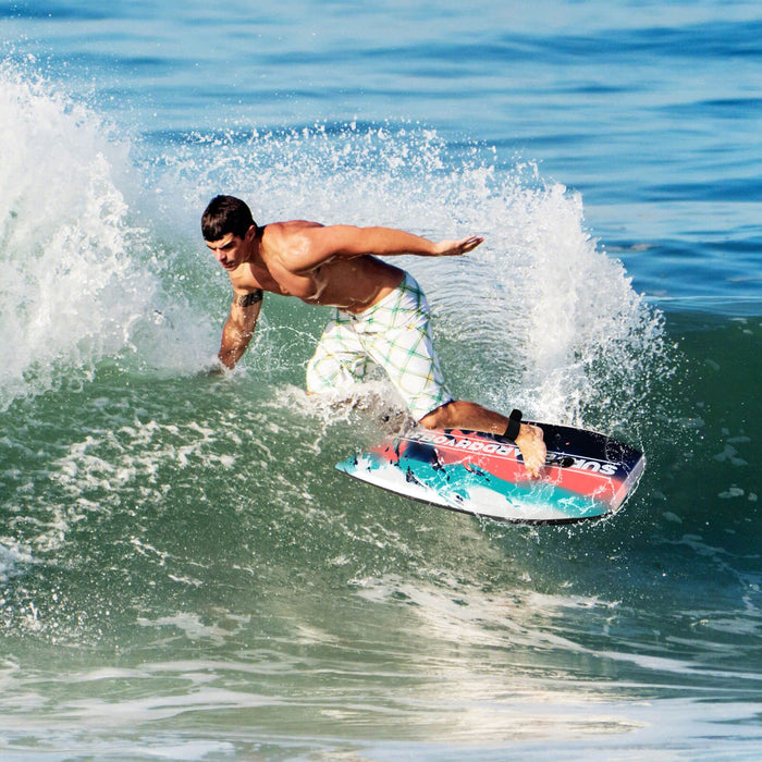 84 CM Lightweight Body Board Boogie Board with Wrist Leash