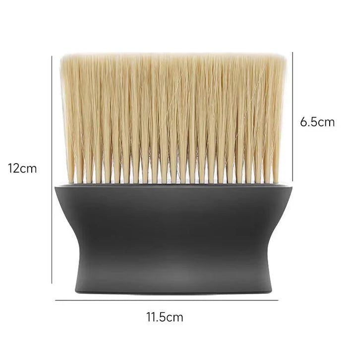 Soft bristle dust brush for car air vents and interior detailing in black and yellow.