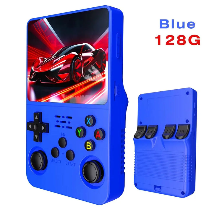 Retro Handheld Game Console with 3.5” IPS Display and 10,000 Games