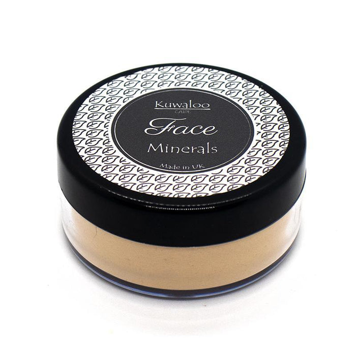 Pure mineral foundation for sensitive skin, natural coverage, cruelty-free, vegan formula
