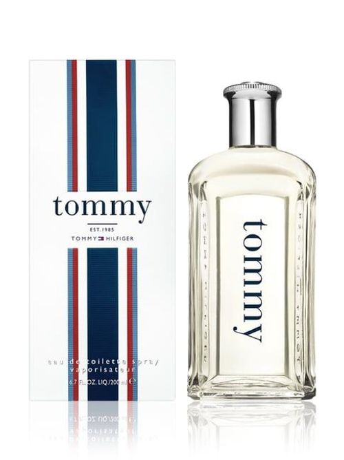 Tommy Hilfiger Eau de Toilette 200ml bottle – men’s fragrance with citrus, cranberry, and warm woody base