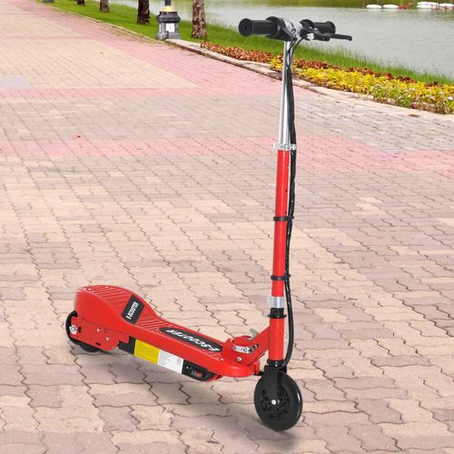 Kids Electric Scooter – 12km/h Foldable Ride-On with Battery & Brake