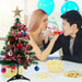 60Cm Desktop Mini Small Christmas Tree with LED Lights Table Top Xmas Tree Decor