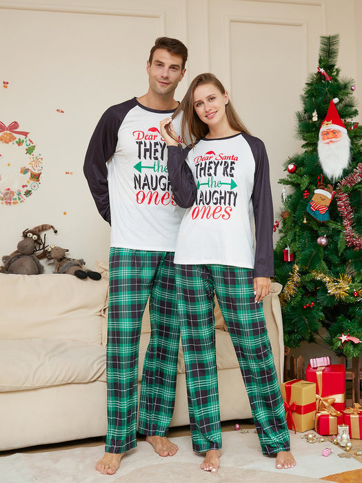 Family Matching Christmas Pyjamas Adult Kids Xmas Nightwear Pajamas Pjs Set