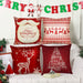 Christmas Pillow Case Cushion Cover Xmas Santa Claus Tree Snow Home Decor 45*45