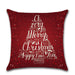 Christmas Pillow Case Cushion Cover Xmas Santa Claus Tree Snow Home Decor 45*45