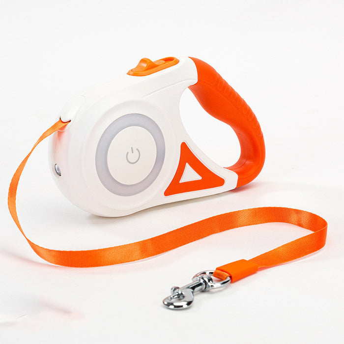 Retractable Dog Leash – One-Button Brake with Scalable Design