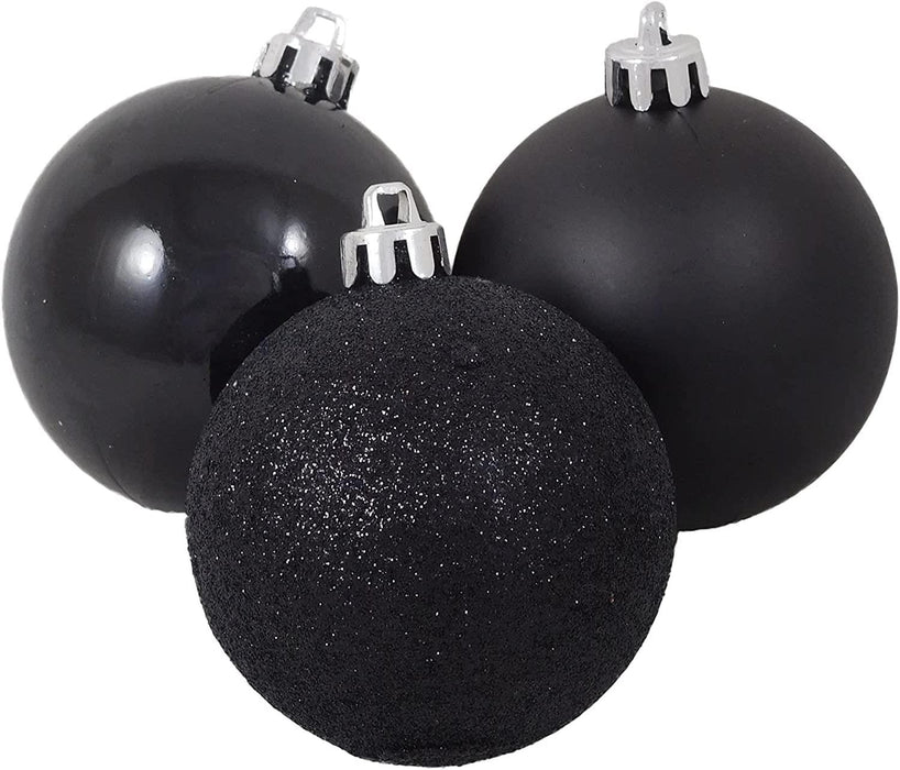 Christmas Baubles Hanging Decoration Shiny Glitter Balls Xmas Tree Ornament 50Mm