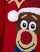 Kids Boys Christmas Jumper Reindeer 3D Pom Pom Xmas Sweater Pullover Novelty