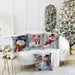 4 Pcs Christmas Cushion Cover Snowman Pillow Case Home Sofa Throw Decor Xmas 18"