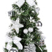 40Cm Tabletop Artificial Small Mini Christmas Tree LED Lights Ornament Xmas Gift