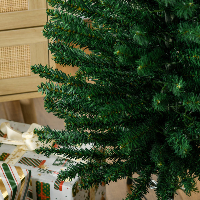 Slim Christmas Tree – 7.5ft Pre-Lit Colourful LED Design - Samanta Factory