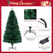 Optical Fiber Christmas Tree Pre-Lit Artificial Xmas Tree
