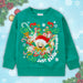 Childrens Kids Boys Girls Christmas Xmas Jumper Sweatshirt Sweater Glitter Warm