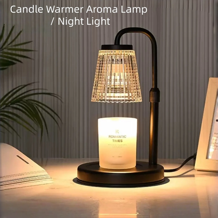 Candle Warmer Lamp – Dimmable Design with Timer for Effortless Aromatherapy SF