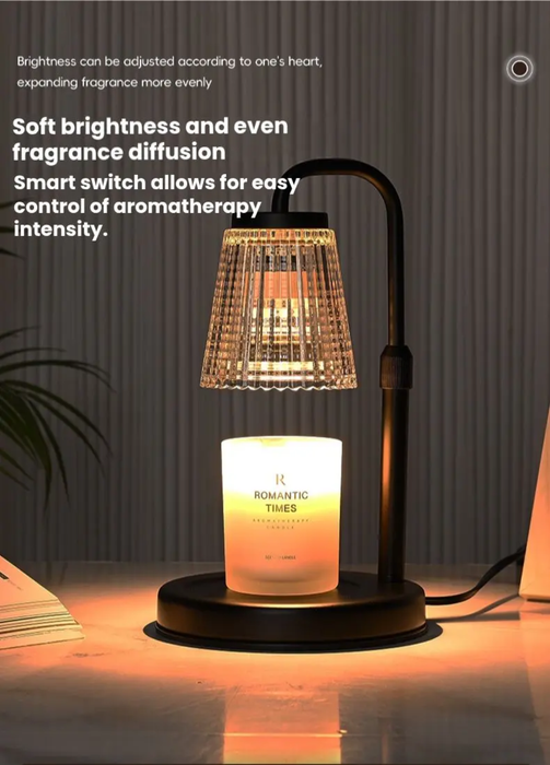 Candle Warmer Lamp – Dimmable Design with Timer for Effortless Aromatherapy SF