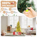 Artificial Christmas Tree with Branch Tips and Needles