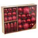31 Pc Christmas Tree Decoration Baubles Set Shatterproof Ornament Xmas Festive