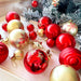 44X Large Christmas Baubles Xmas Tree Balls Decor Party Wedding Ornament Gift UK