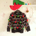 3D Christmas Jumper for Kids - Funny Unisex Xmas Sweater for Boys & Girls