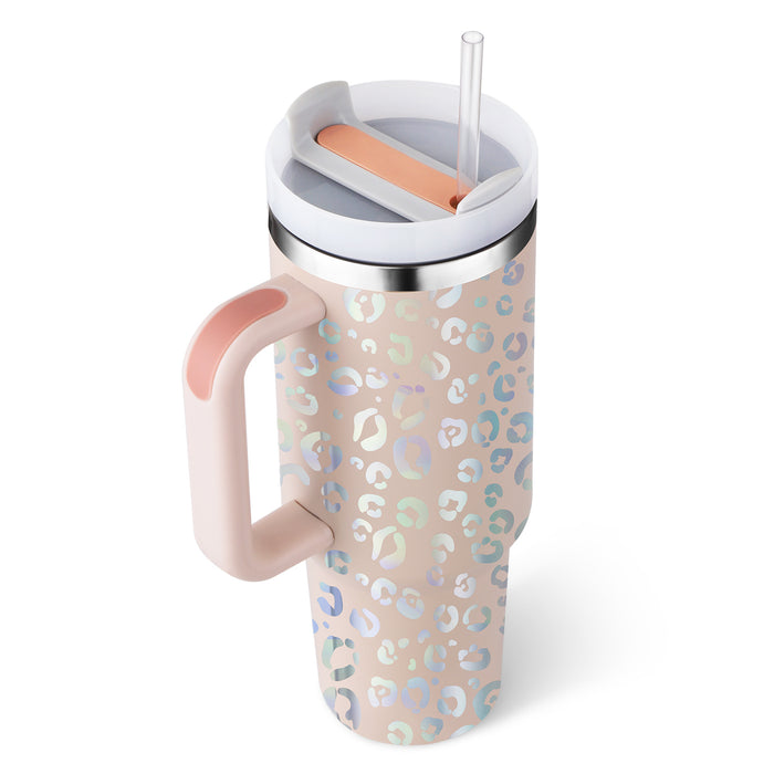 40oz Insulated Stainless Steel Tumbler – Leak-Proof Travel Mug for Hot & Cold Drinks