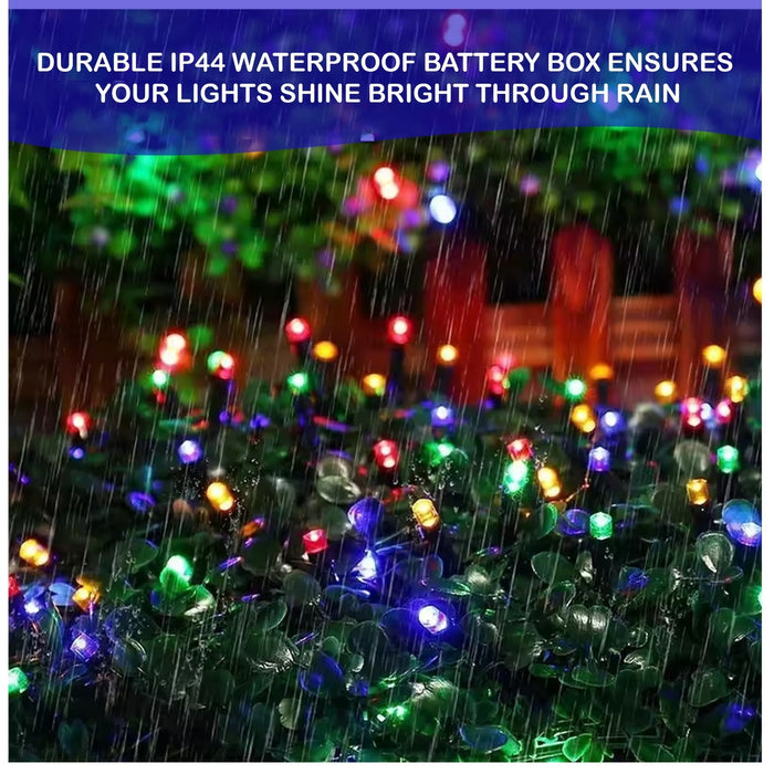 Battery Operated Fairy Lights with Timer Christmas Tree Indooroutdoor Xmas Decor