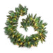 9Ft Christmas Garland Decoration Door Wreath Xmas Fireplace