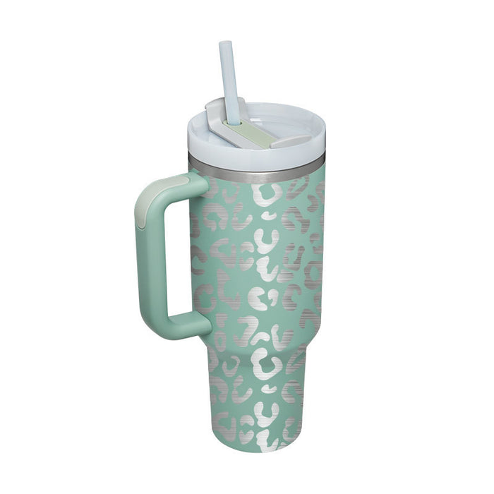 40oz Insulated Stainless Steel Tumbler – Leak-Proof Travel Mug for Hot & Cold Drinks