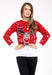 LADIES KNITTED RUDOLPH REINDEER XMAS WOMENS CHRISTMAS NOVELTY JUMPER SWEATER TOP