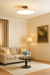 Round LED Ceiling Lamp – Modern Colorful Lighting for Bedrooms & Living Rooms - Samanta Factory