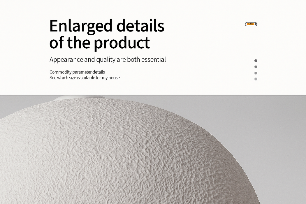 Pendant Light – Nordic Wabi Sabi LED Ceiling Chandelier