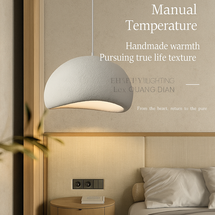 Pendant Light – Nordic Wabi Sabi LED Ceiling Chandelier