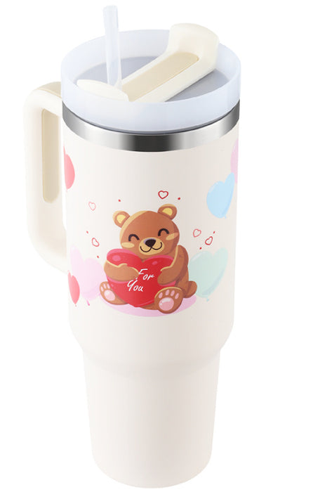 40oz Insulated Stainless Steel Tumbler – Leak-Proof Travel Mug for Hot & Cold Drinks