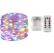 10M 100LED Battery Cooper Wire Light String Fairy Lights Xmas Party Remote