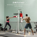 Freestanding Punching Bag & Sandbag Station – Adjustable Duo Training Stand with Pump - Samanta Factory