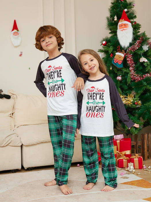 Family Matching Christmas Pyjamas Adult Kids Xmas Nightwear Pajamas Pjs Set