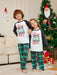 Family Matching Christmas Pyjamas Adult Kids Xmas Nightwear Pajamas Pjs Set