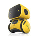 Interactive robot toy for kids with voice control, touch sensors, and repeat function