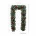 9 Ft Pre-Lit Christmas Artificial Garland with Twinkling LED Lights