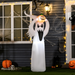 6 FT Inflatable Halloween Ghost & Pumpkin – 1.8 m LED Floating Outdoor Decoration - Samanta Factory
