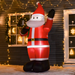 Inflatable Decoration – 8ft LED Lighted Christmas Santa - Samanta Factory