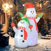 Inflatable Snowman Family – Light-Up 8ft Outdoor Christmas Display - Samanta Factory