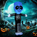 Inflatable Skeleton Ghost – LED Lights & Weatherproof Polyester for Indoor & Outdoor Use - Samanta Factory